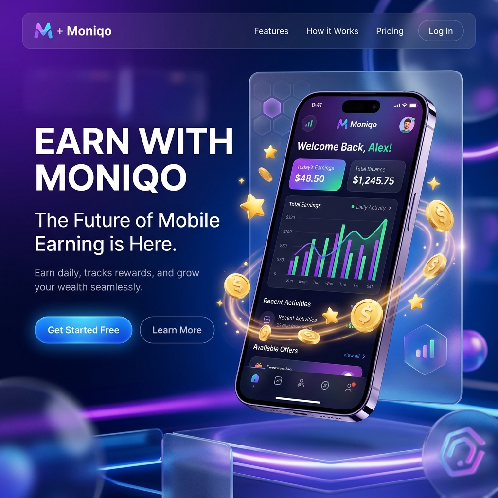 Moniqo App Interface